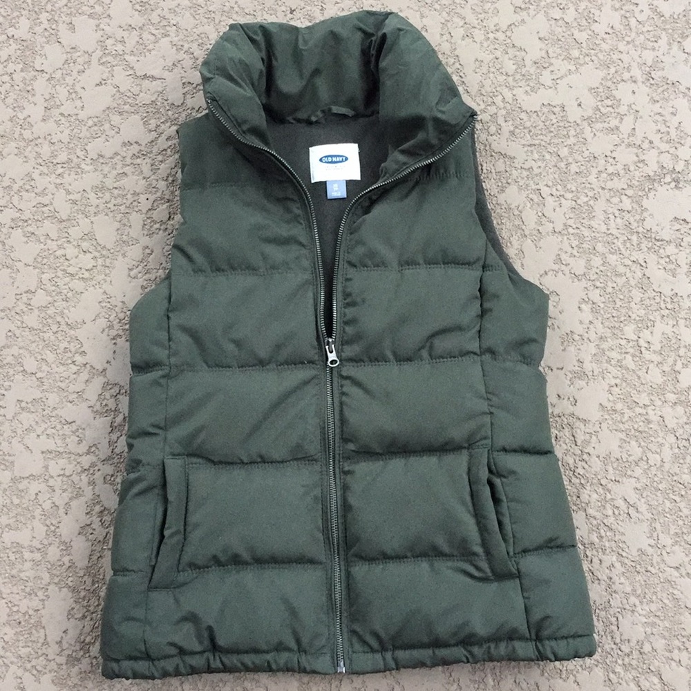 Old Navy olive vest